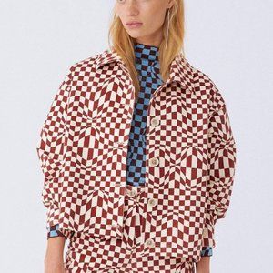 Paloma Wool Finale Jacket Psychedelic Print M